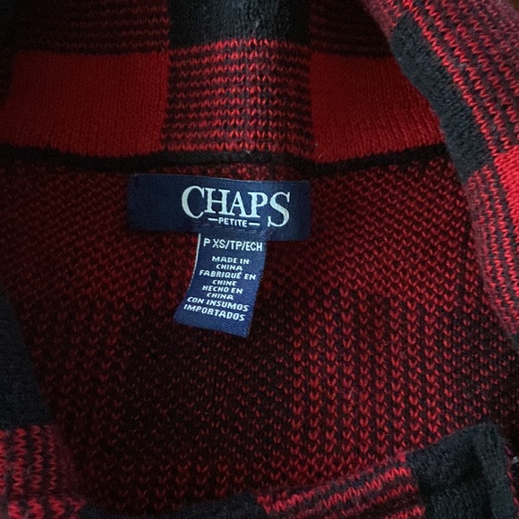 Chaps Buffalo Check petite jacket - Picture 2 of 4